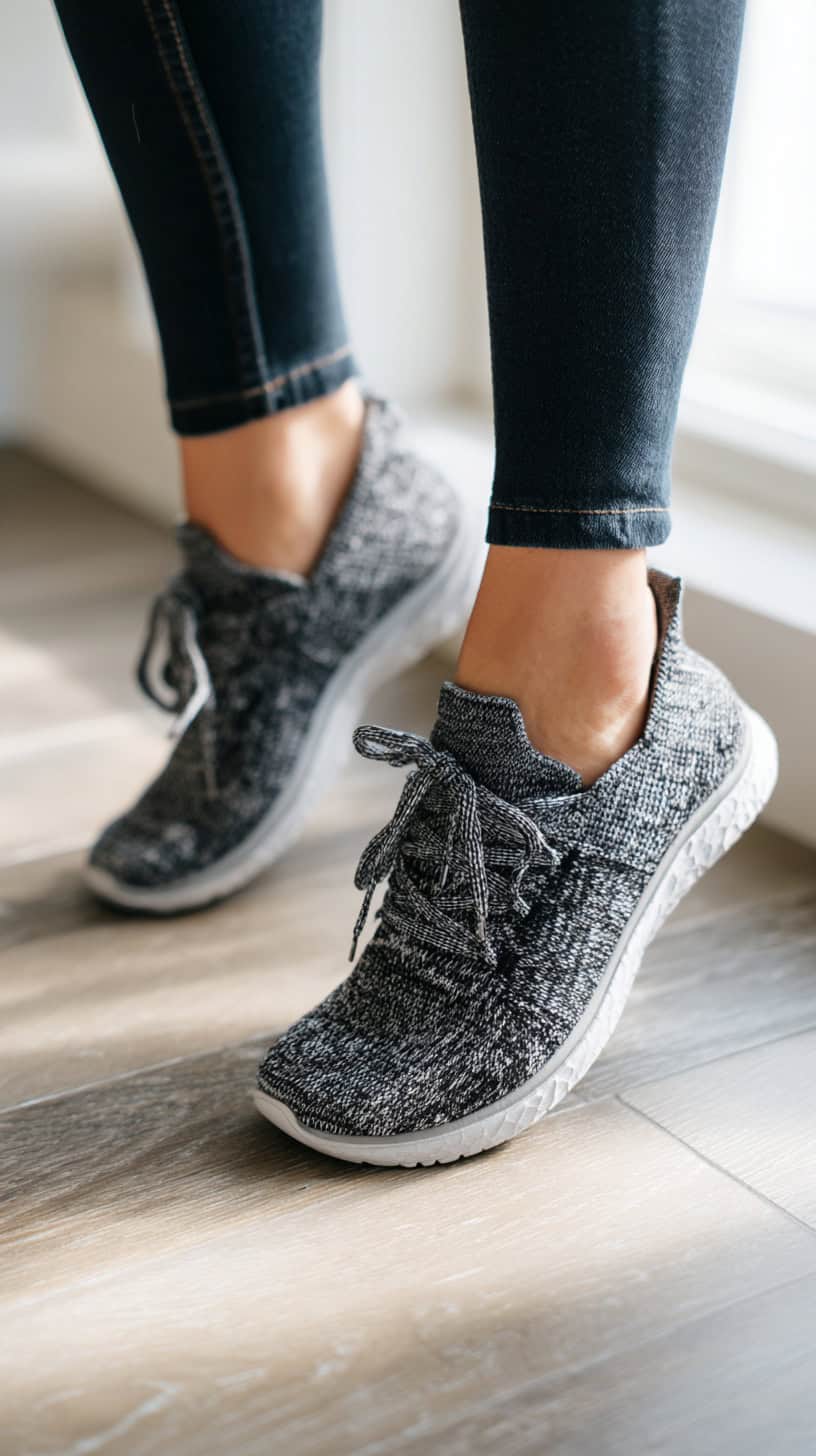 Stretch-Knit Comfort Kicks
