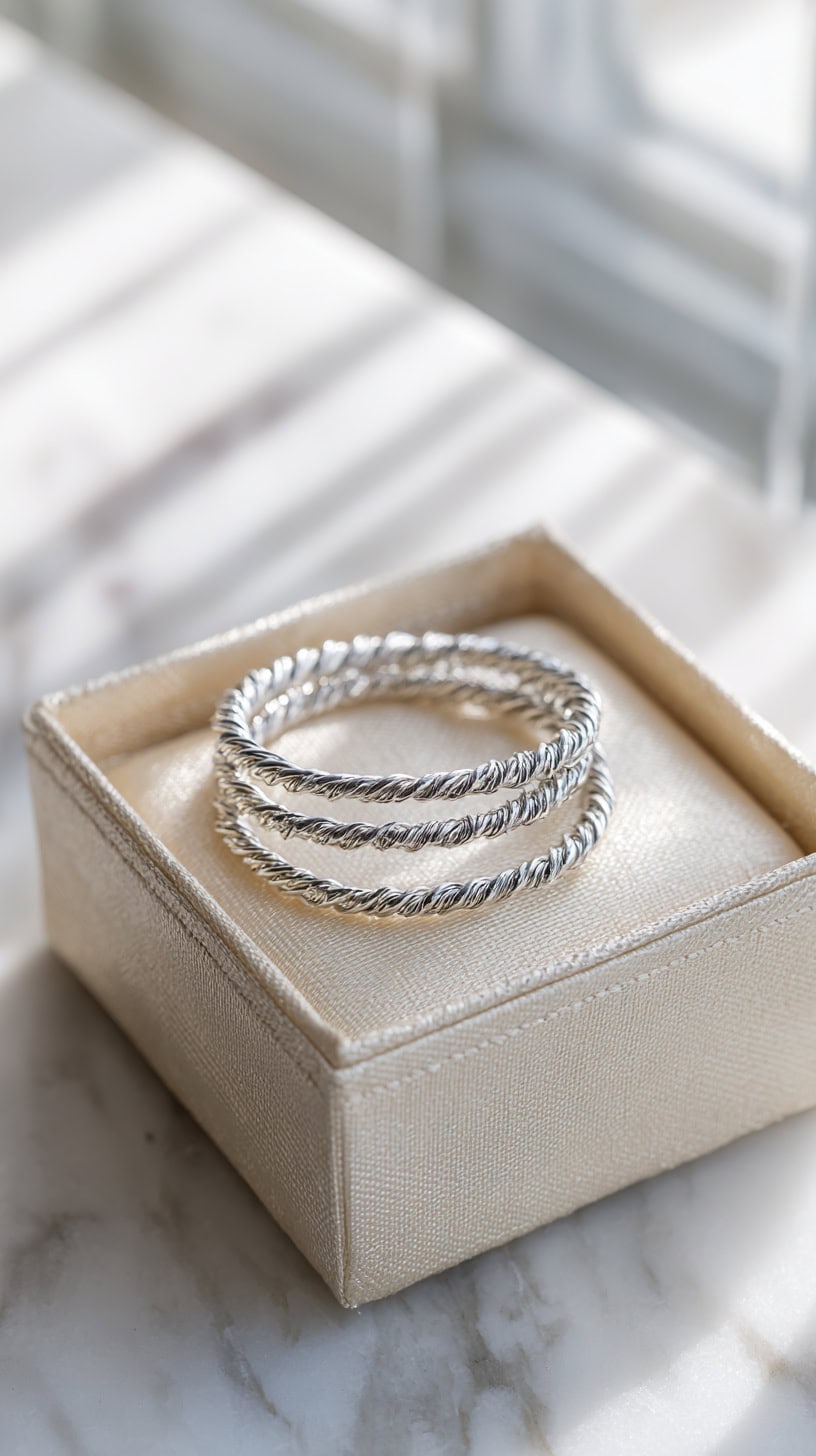 Twisted Wire Bangles