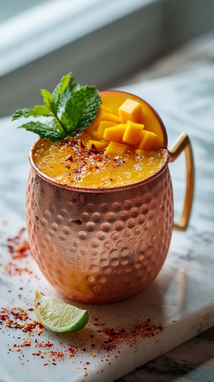 Virgin Mango Chili Mule