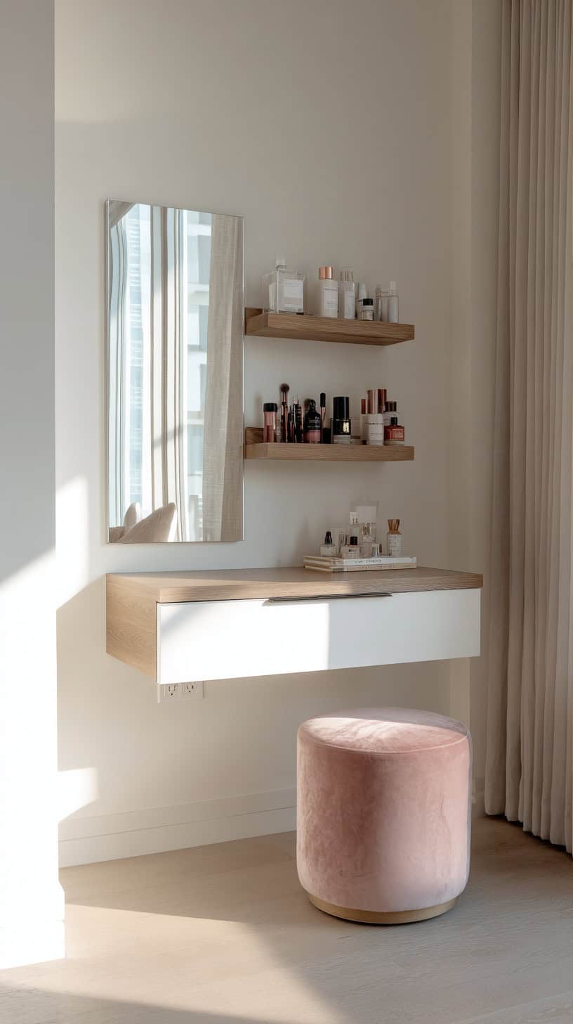 Wall-Mounted Vanity