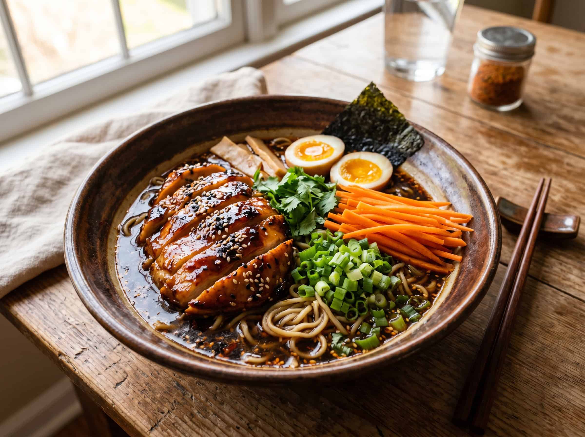 Teriyaki Chicken Ramen Bowls