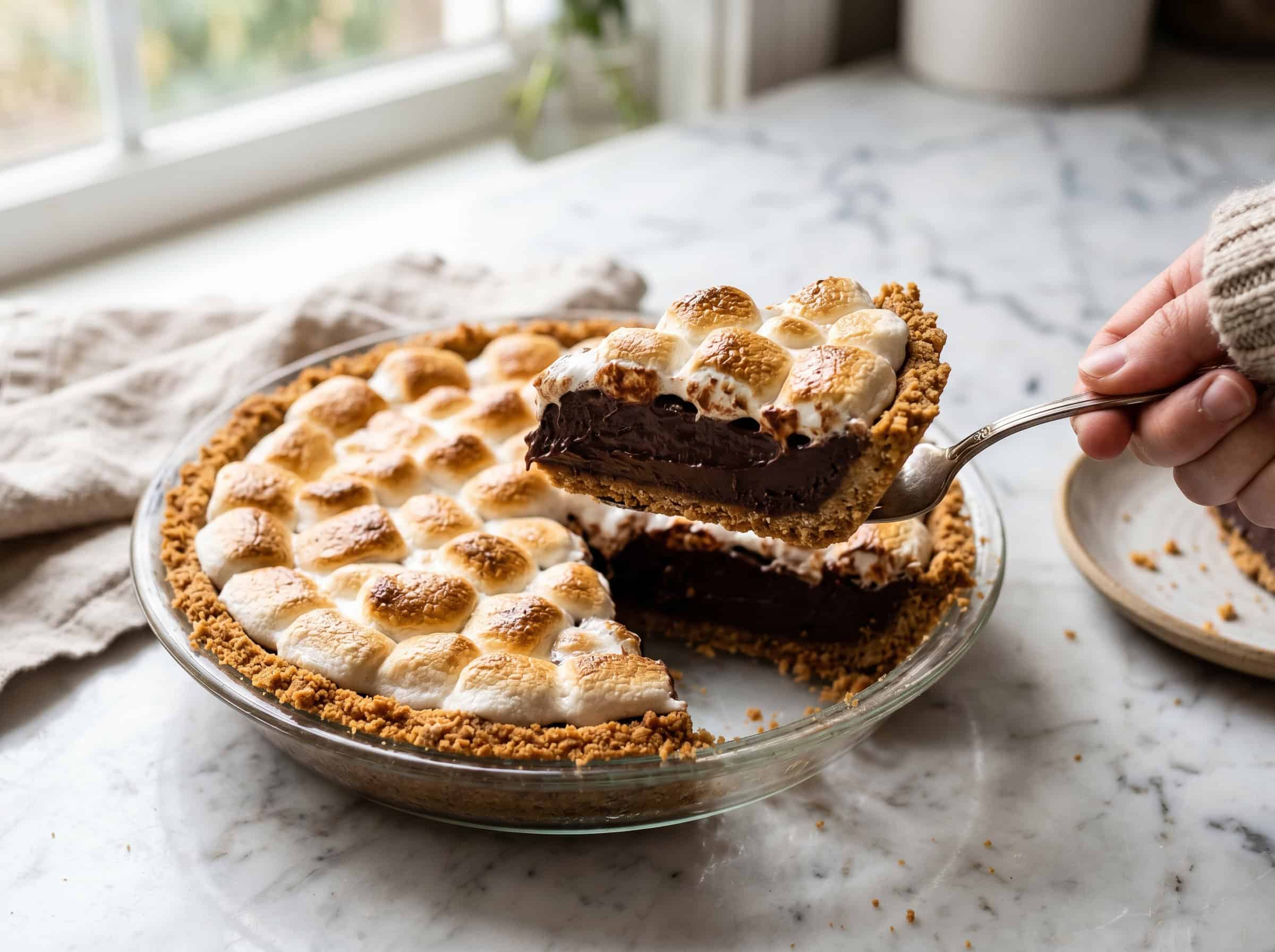 No-Bake S'mores Pie