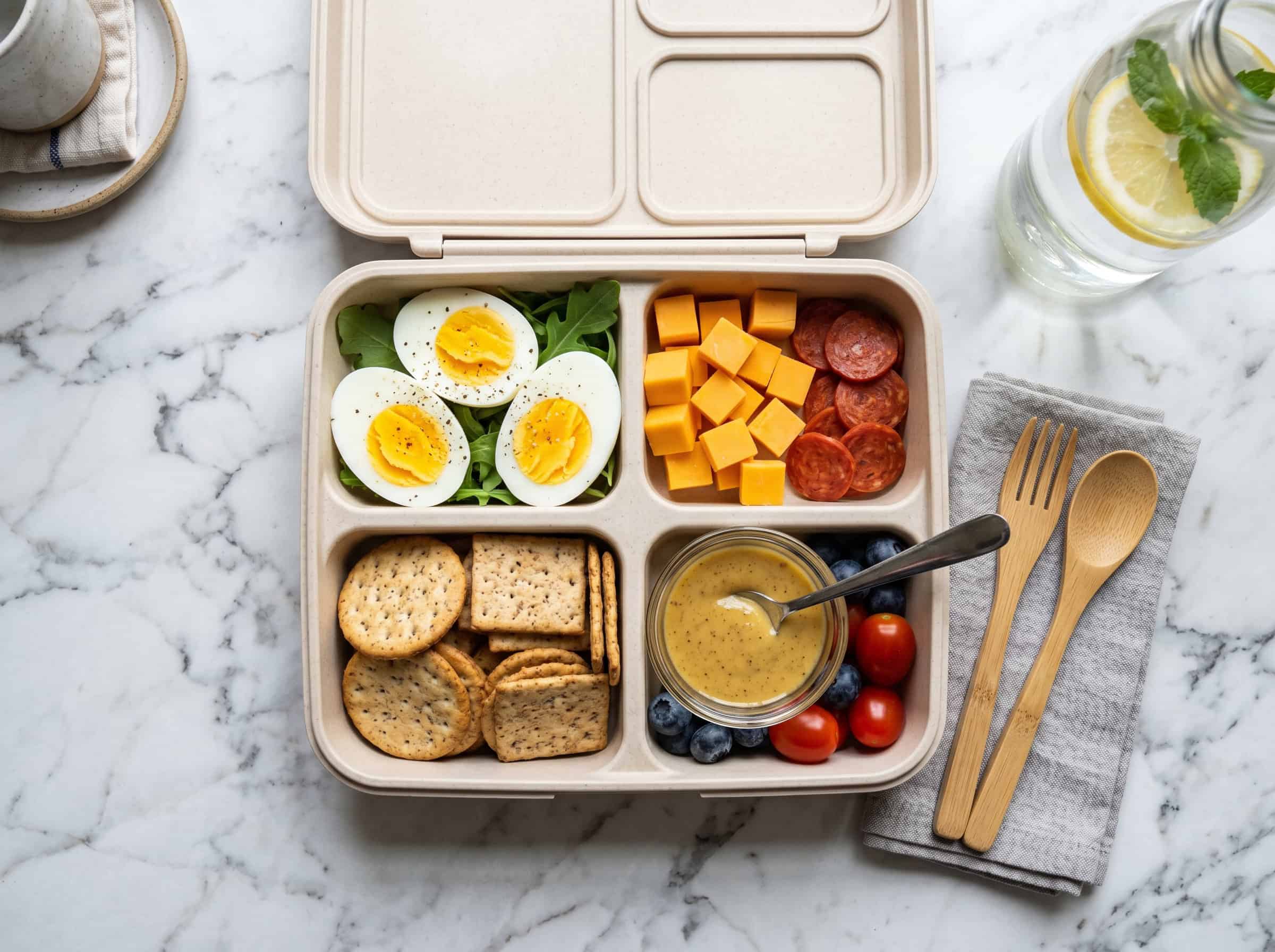 Protein and Cheese Snack Box