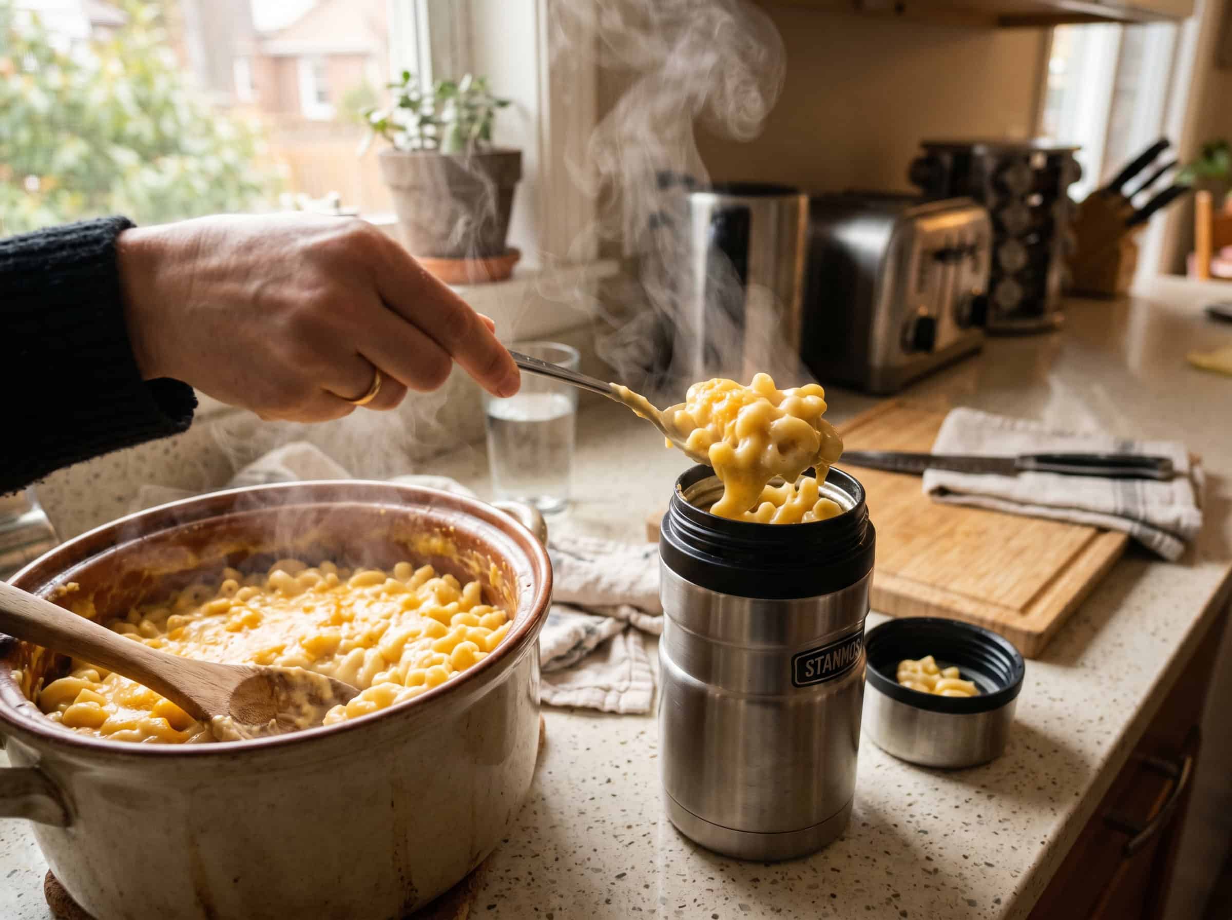 Thermos Mac and Cheese