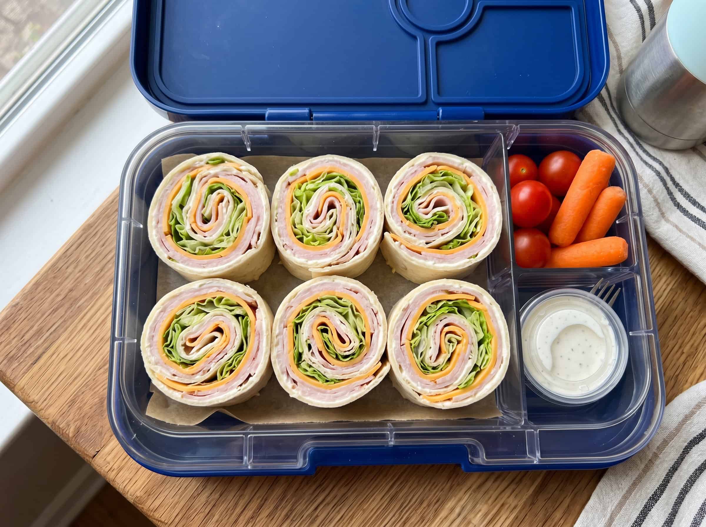 Turkey and Cheese Pinwheels
