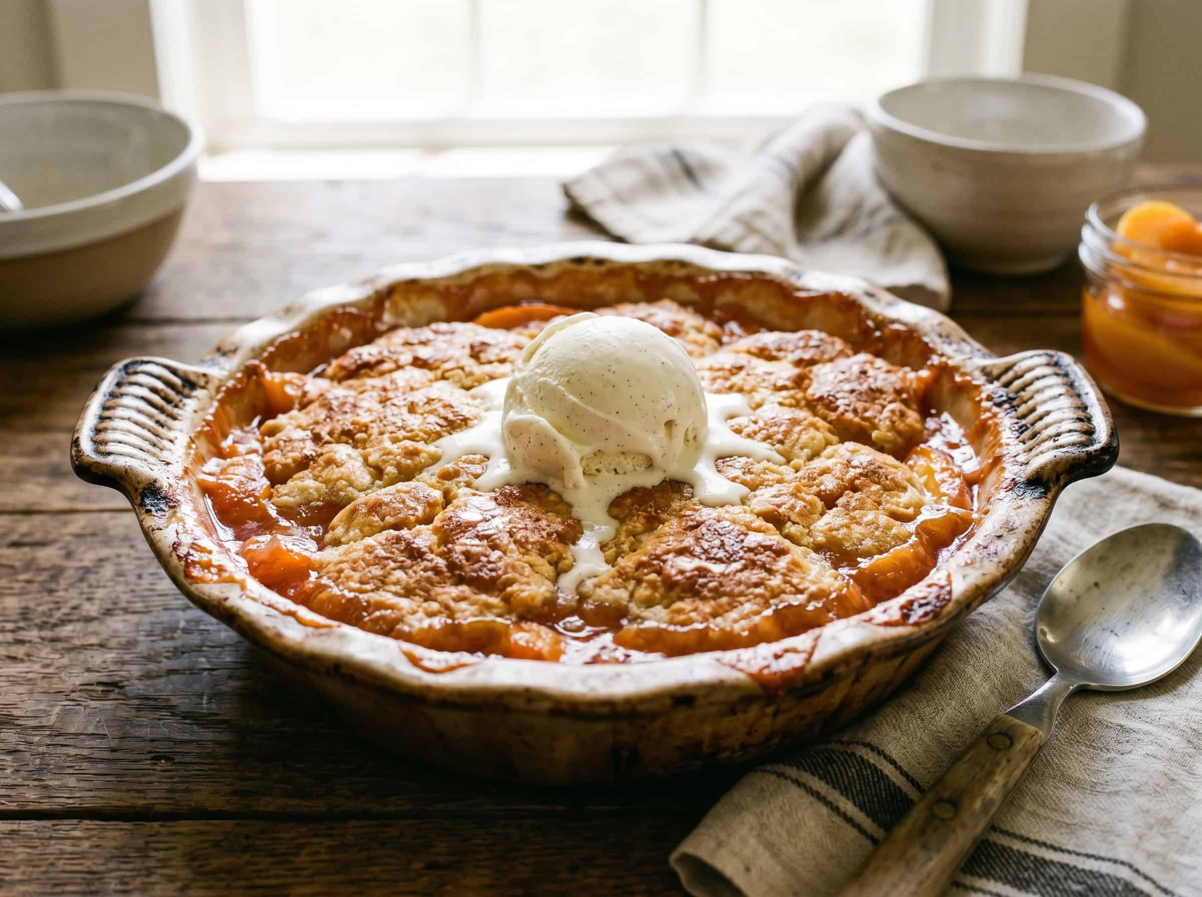 Fresh Peach Cobbler