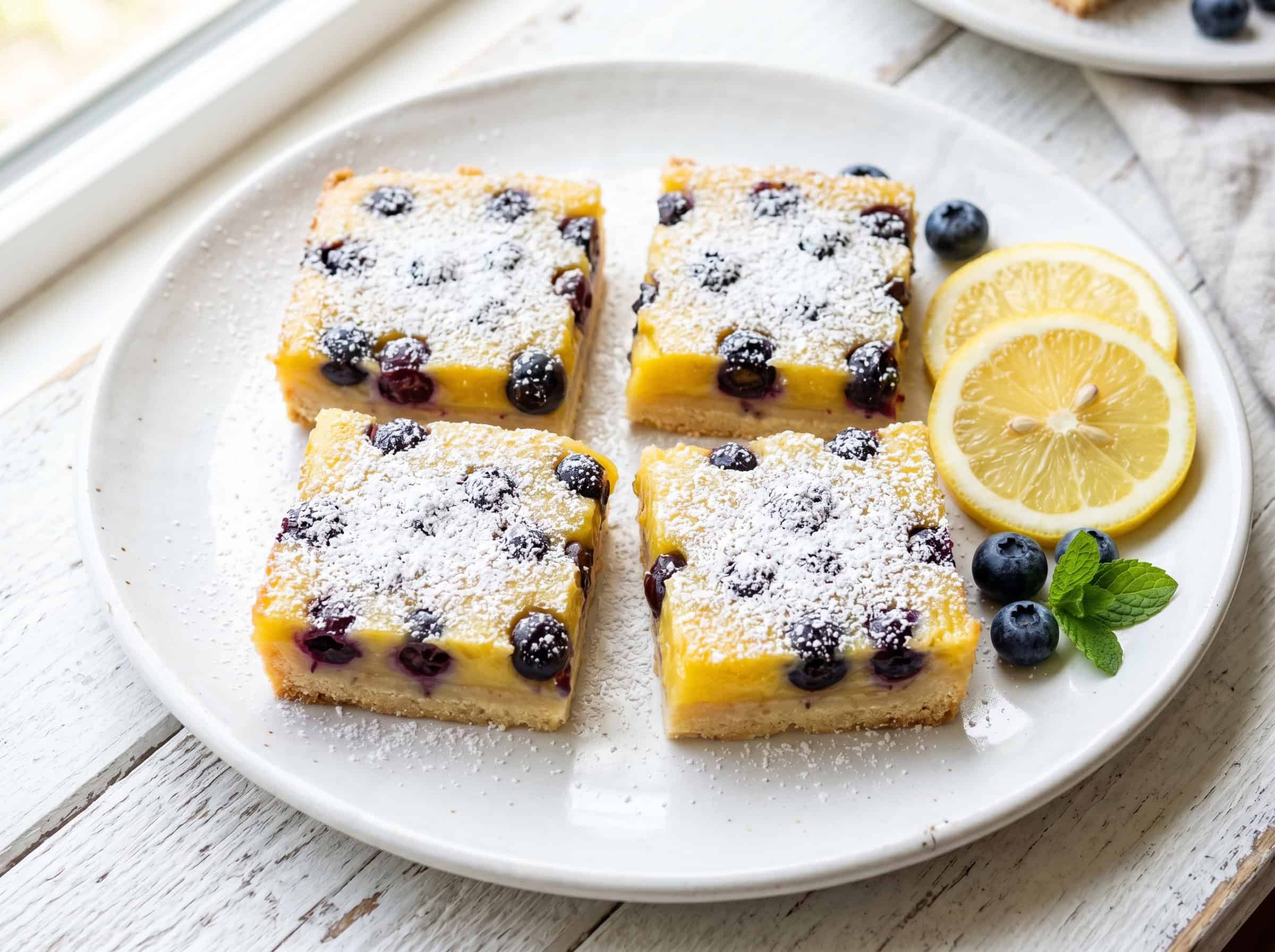 Blueberry Lemon Bars