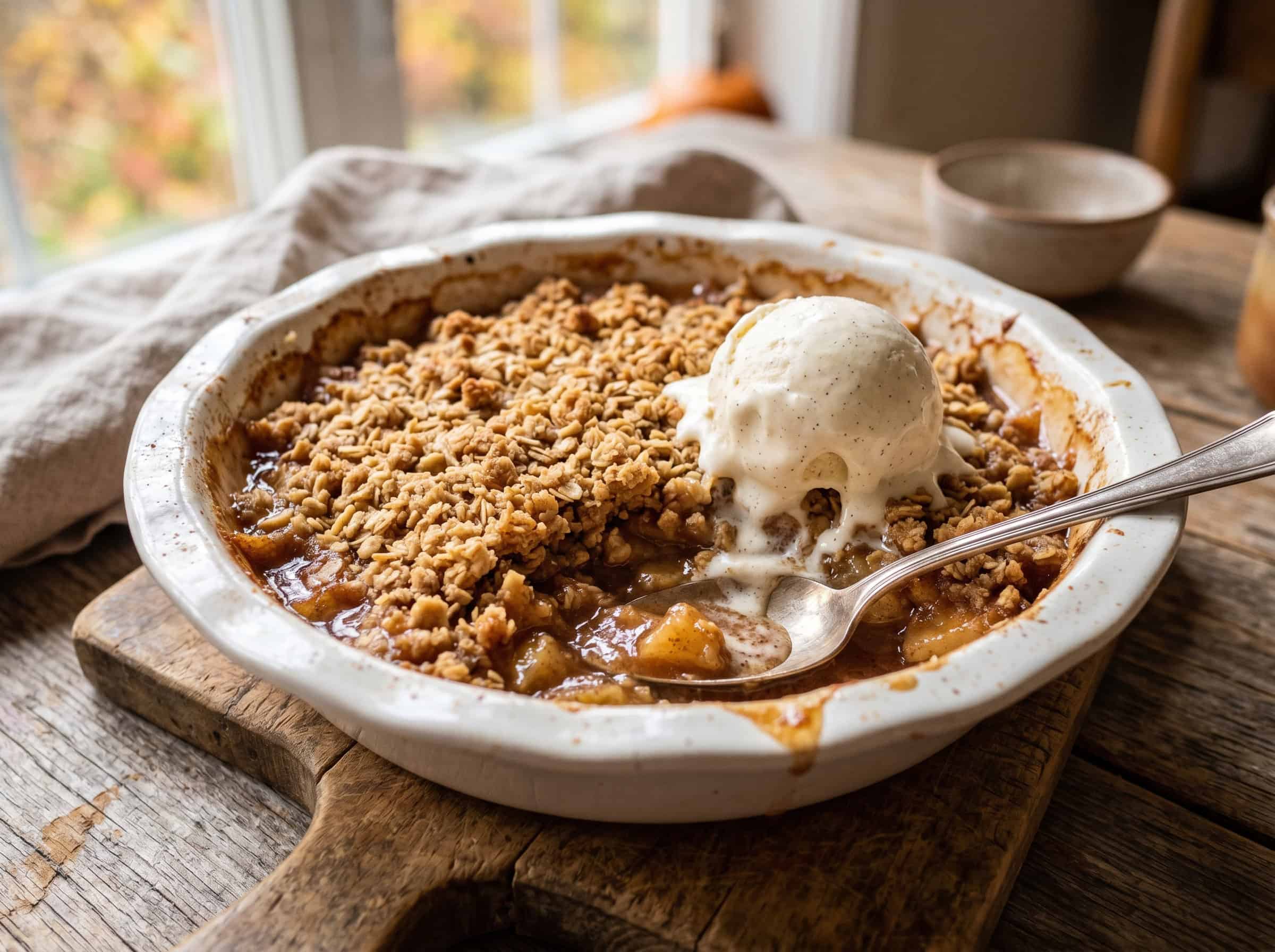 Old-Fashioned Apple Crisp