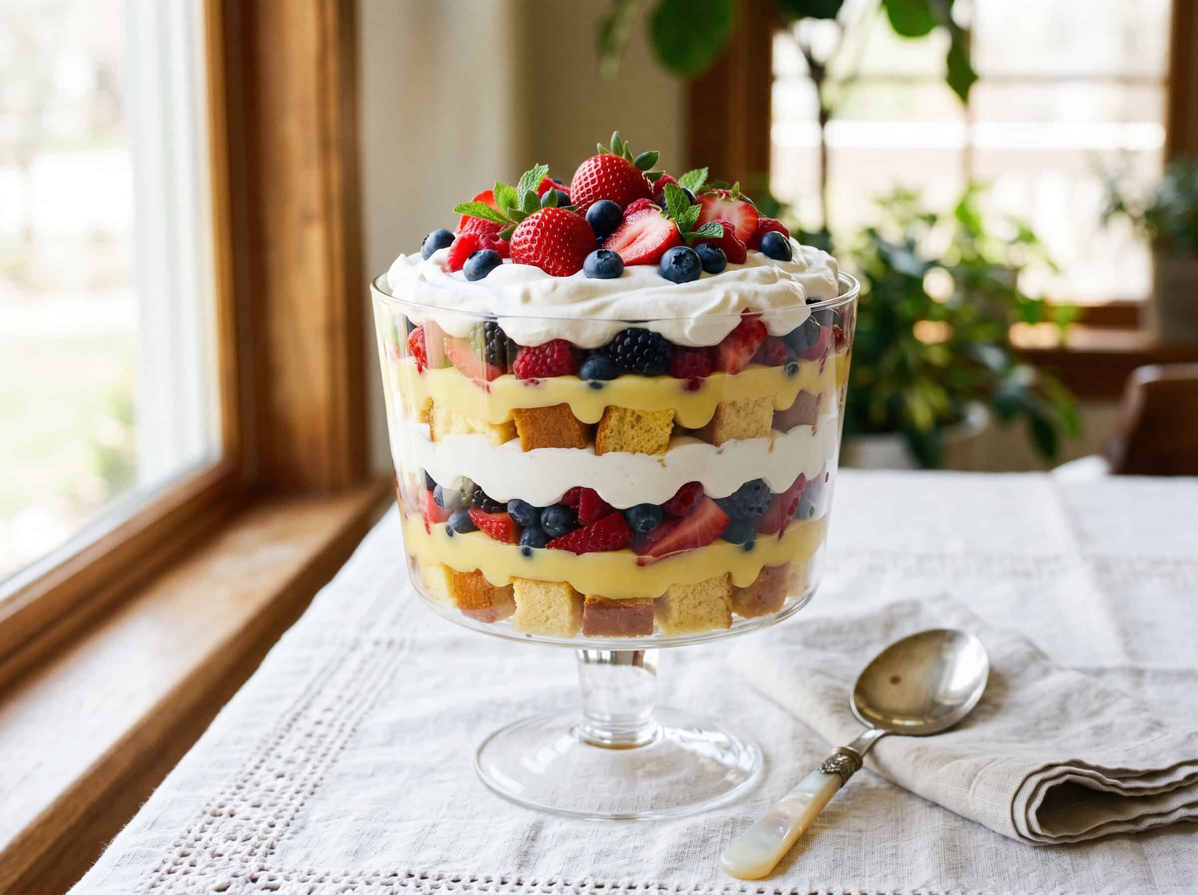 Lemon Berry Trifle