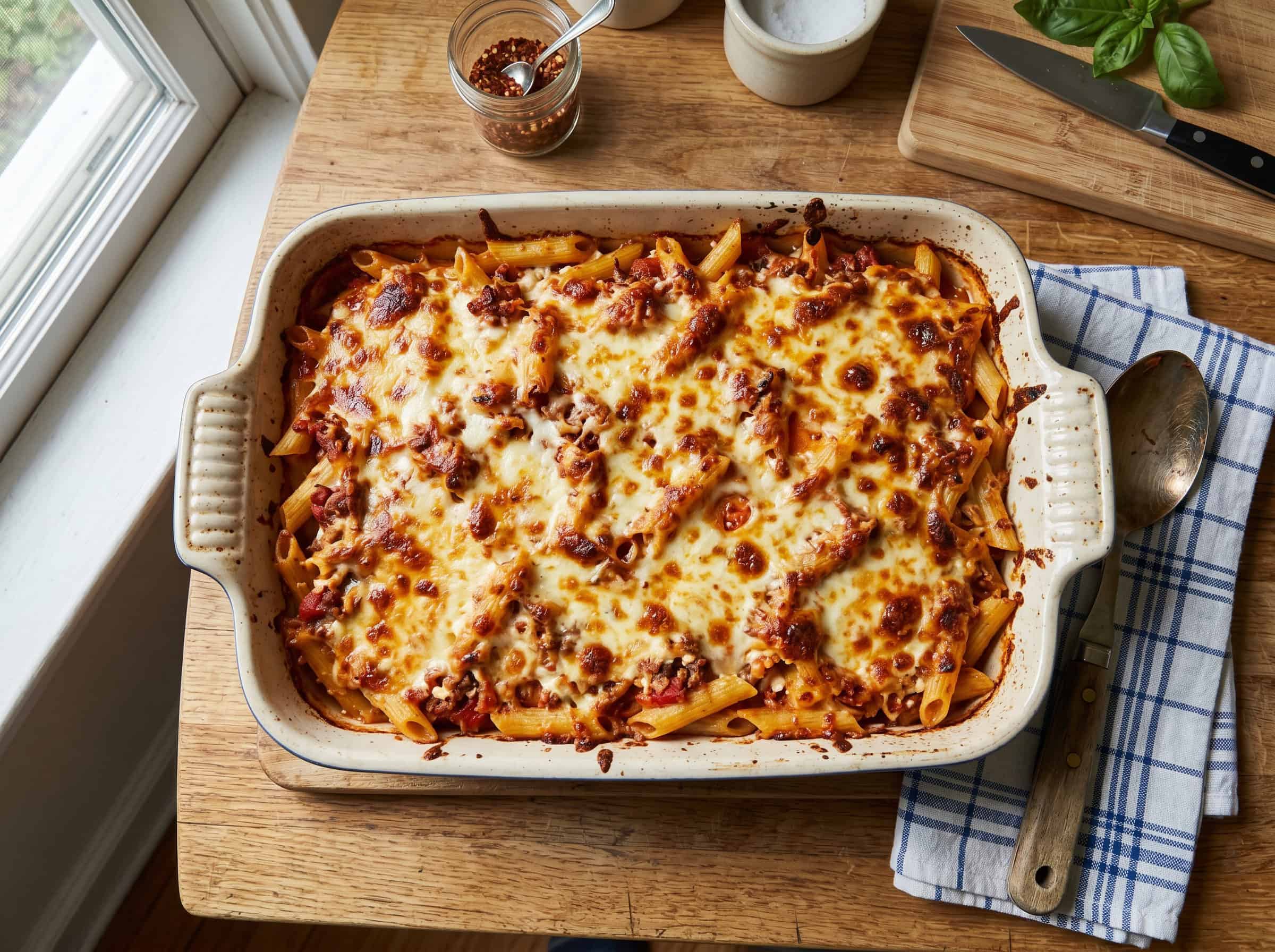 Baked Ziti with Italian Sausage