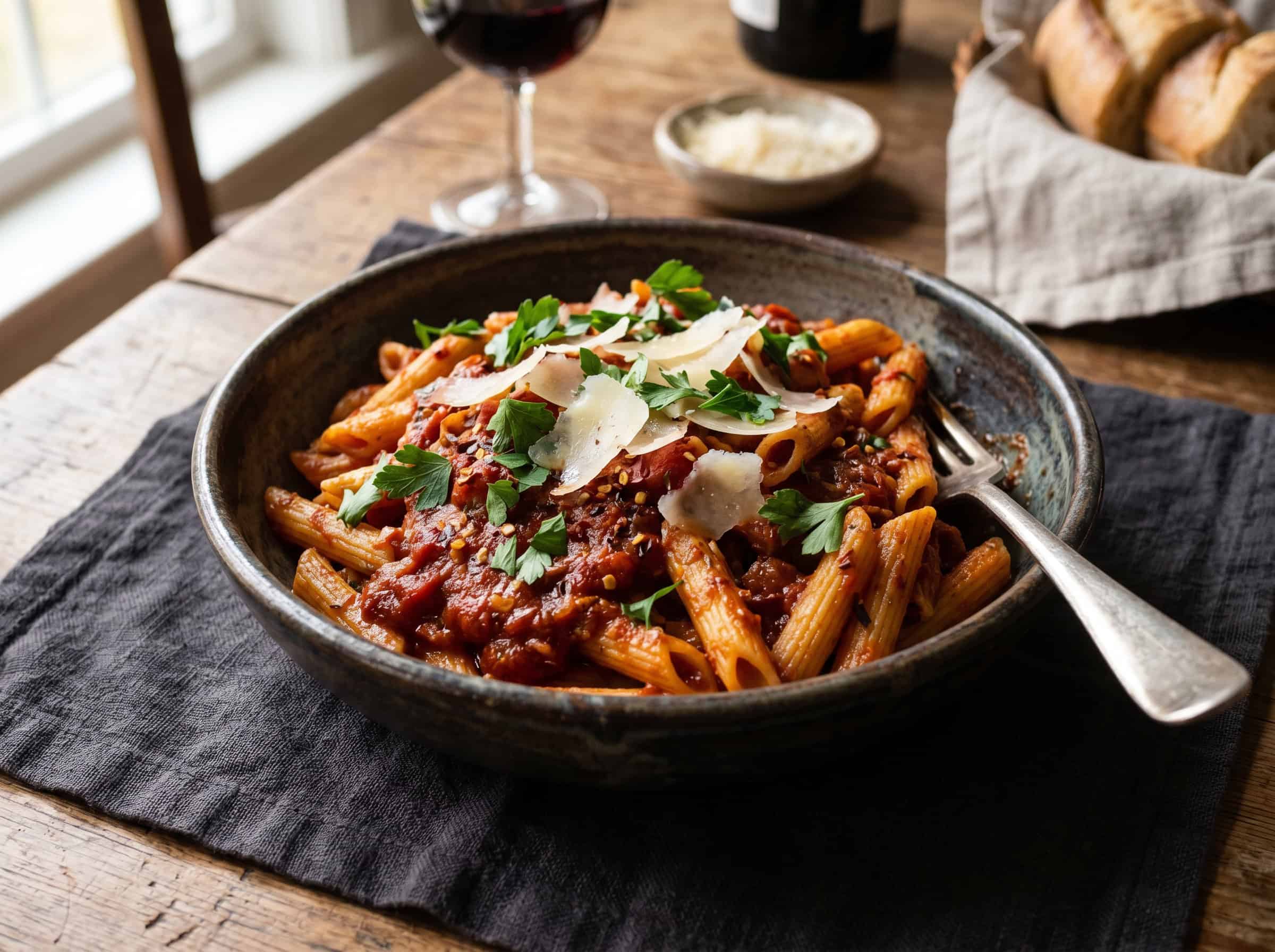 Penne Arrabbiata