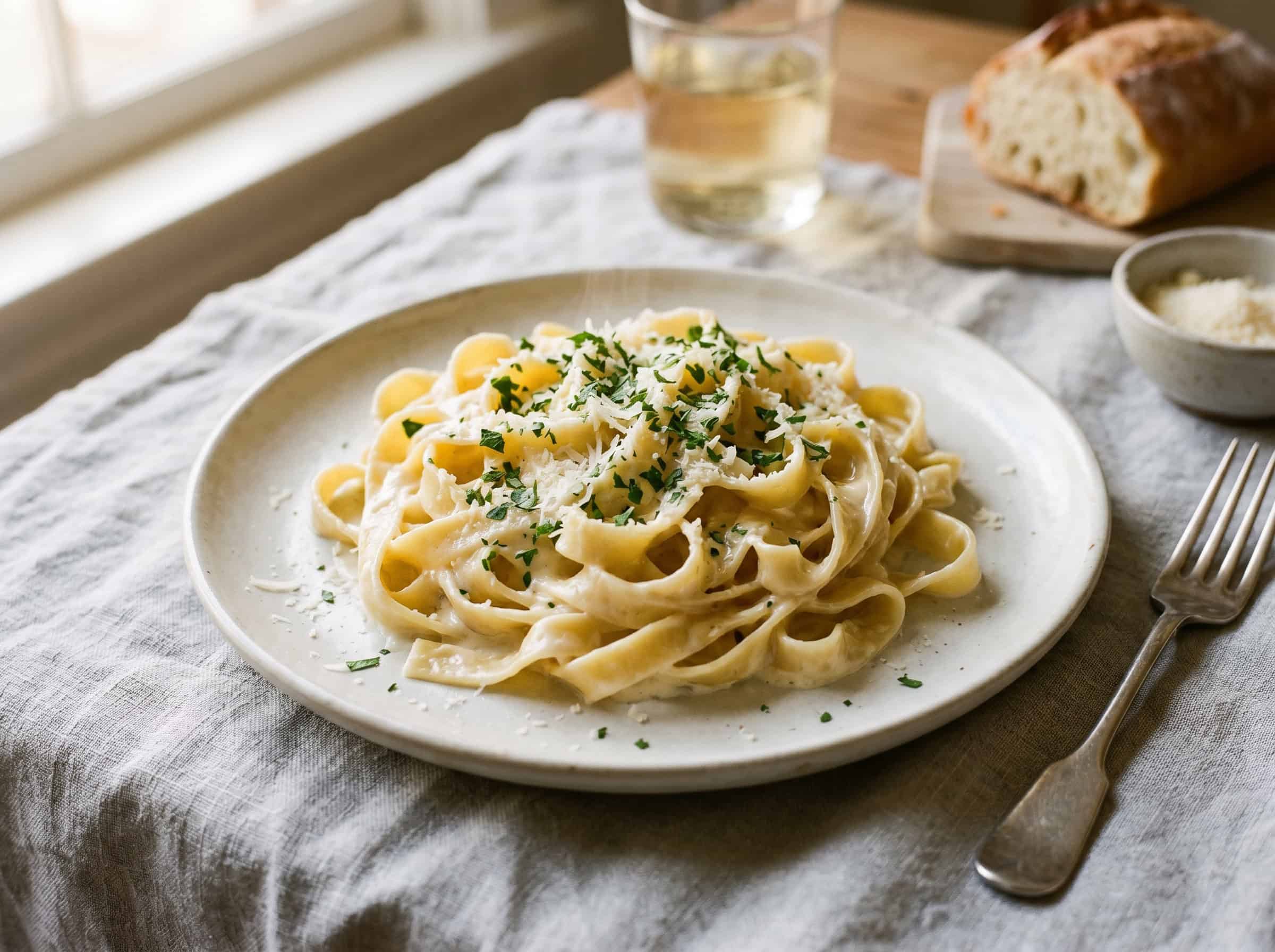Fettuccine Alfredo