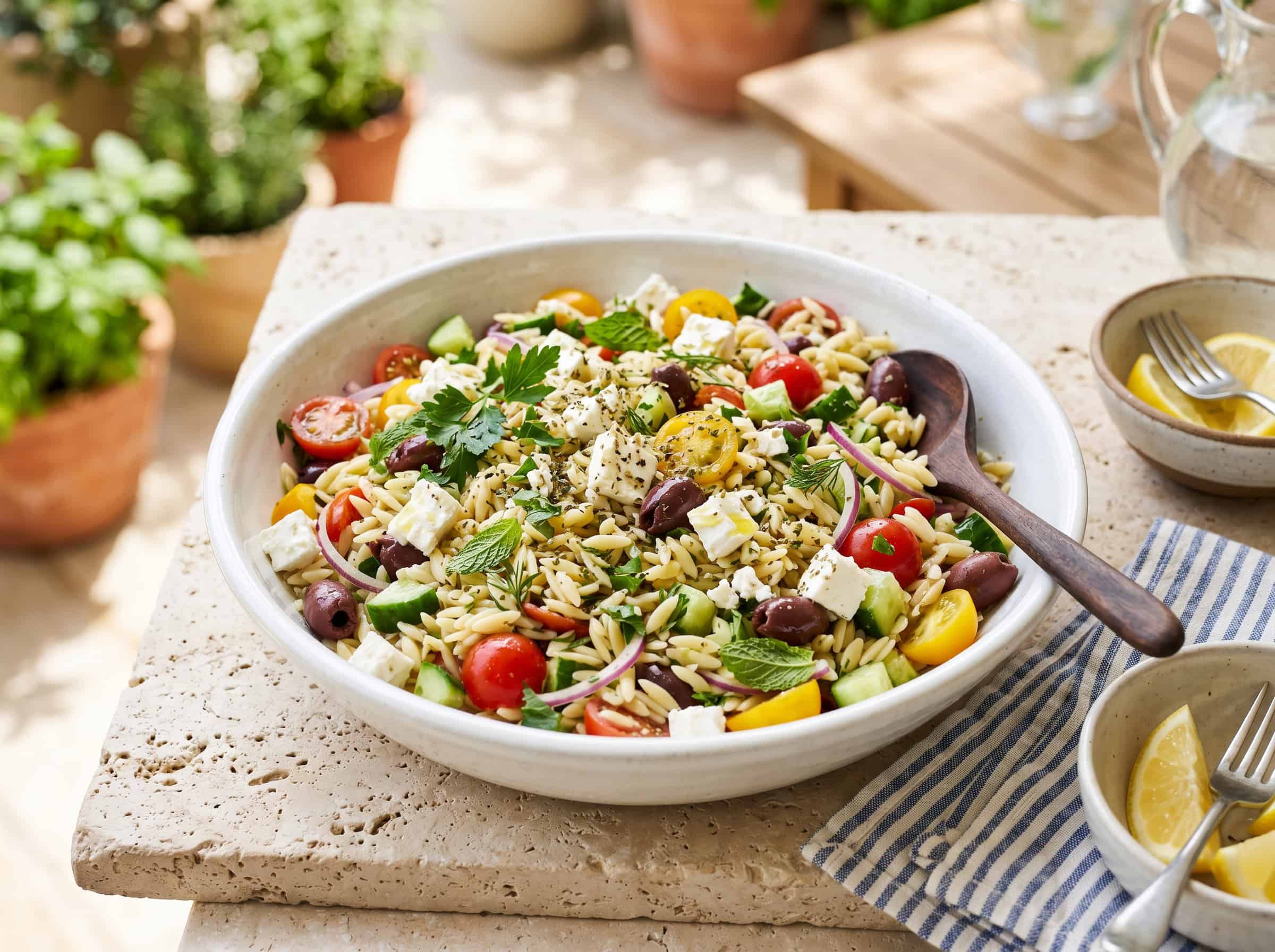 Mediterranean Orzo Pasta Salad