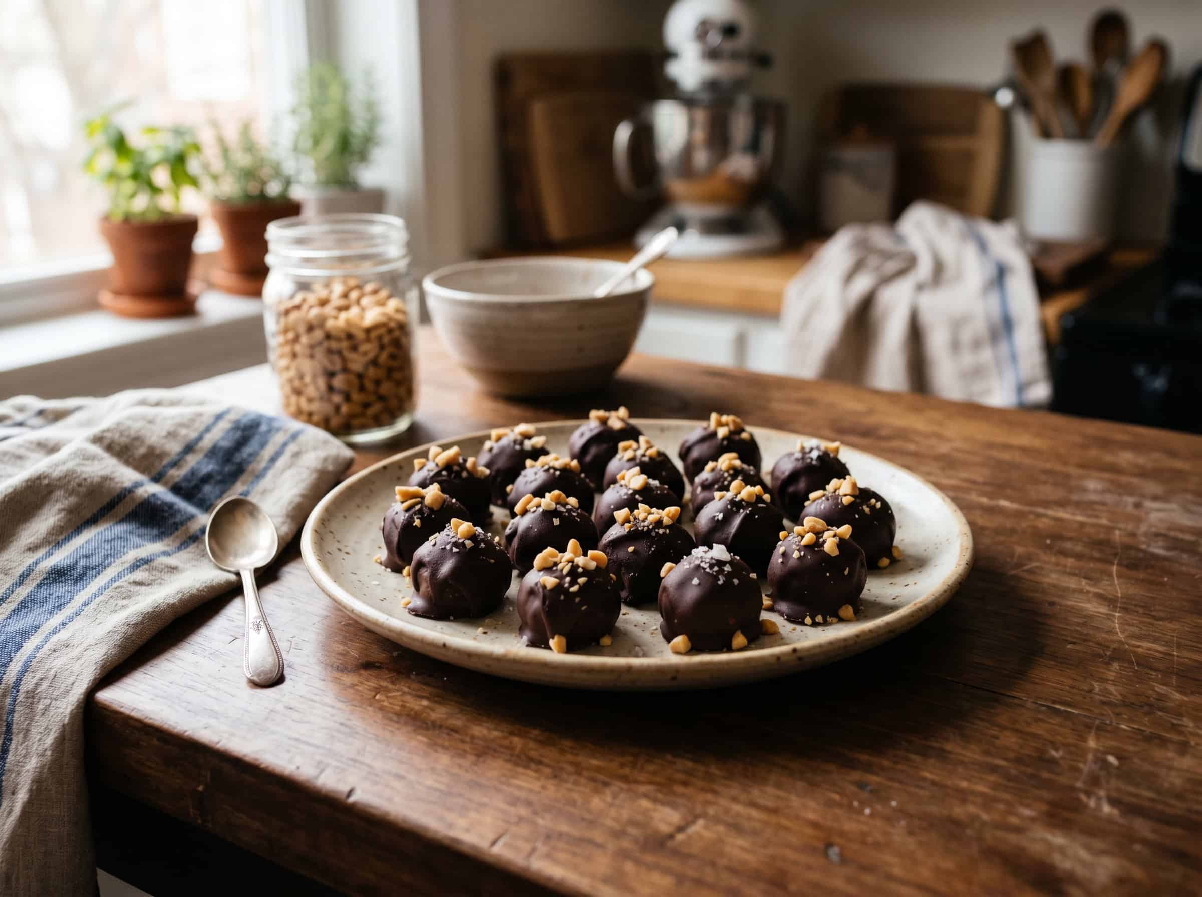 Chocolate Peanut Butter Truffles