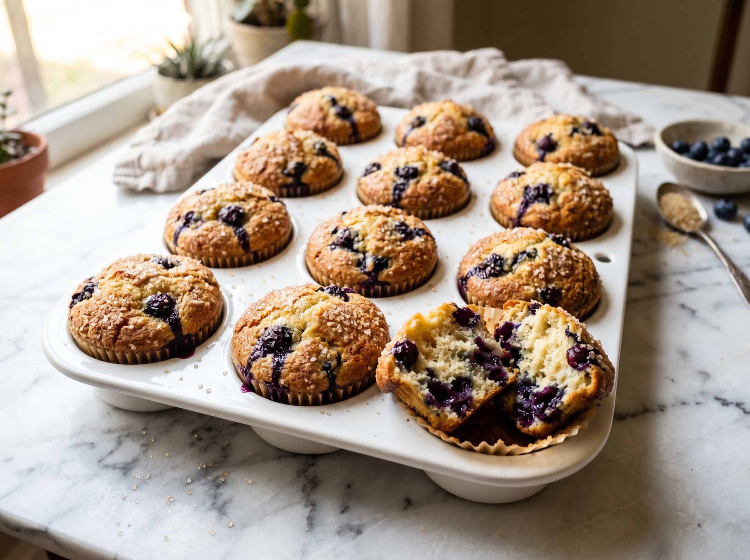Blueberry Lemon Muffins