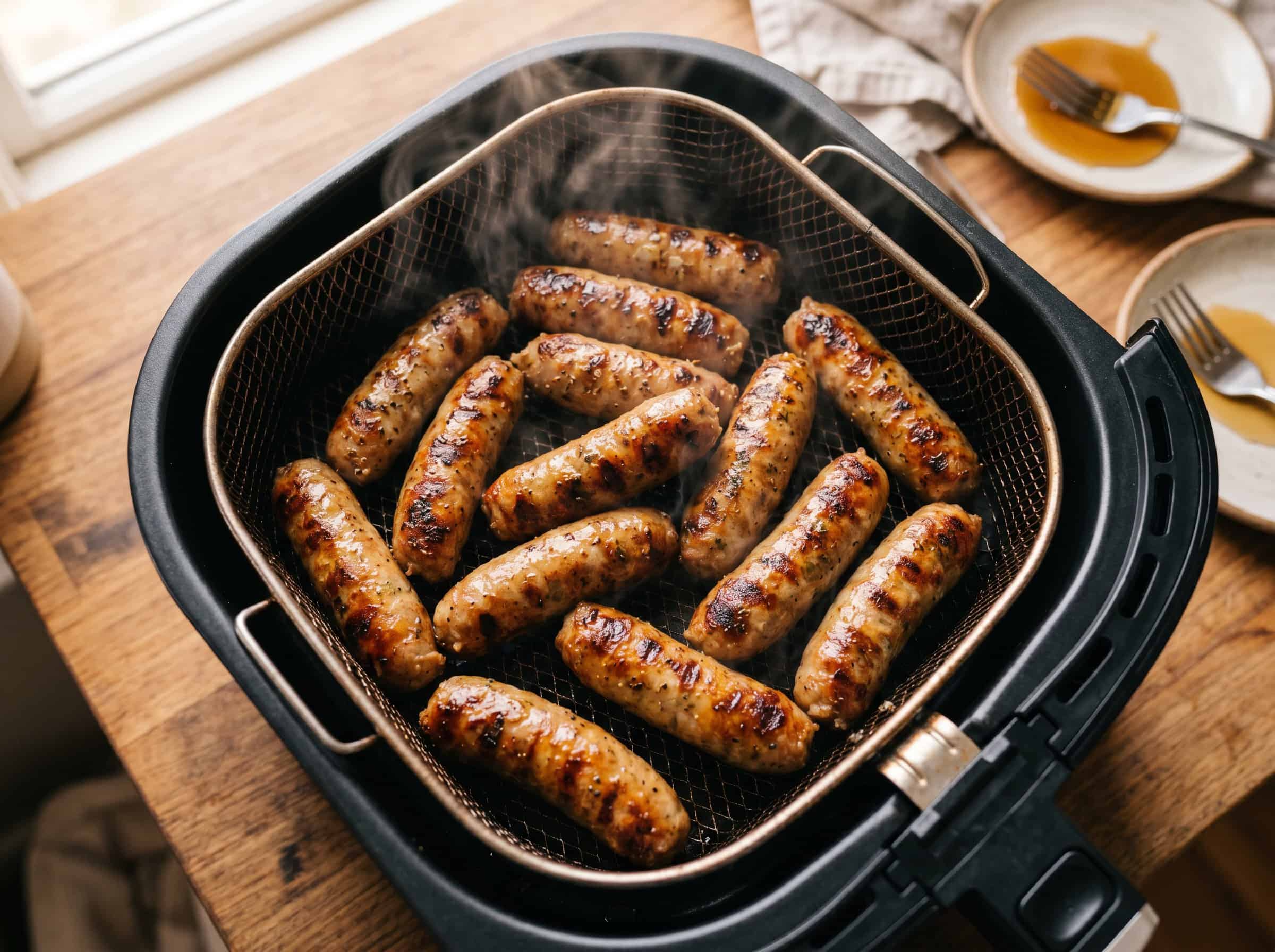 Air Fryer Breakfast Sausage Links