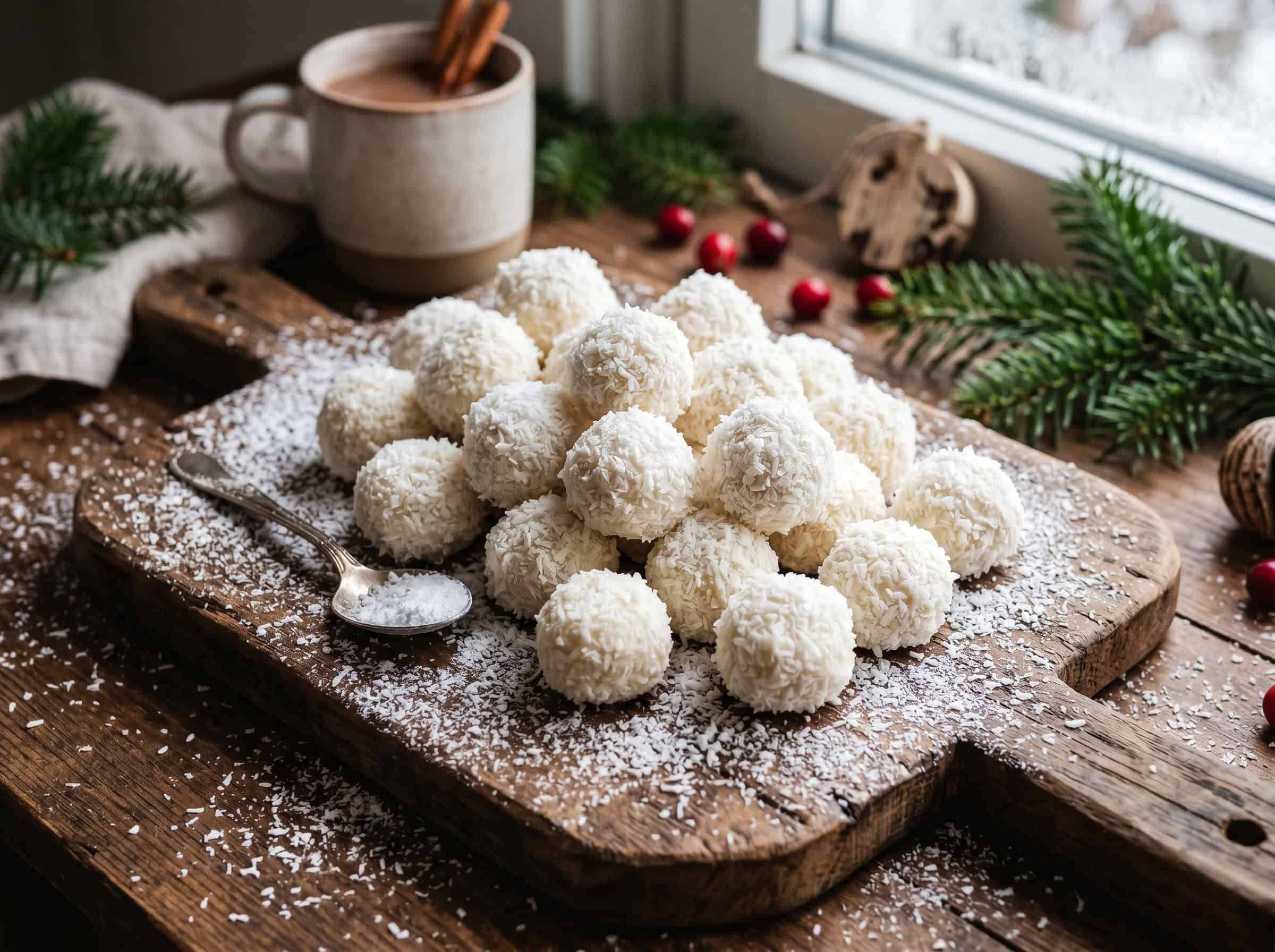 Snowball Coconut Bites