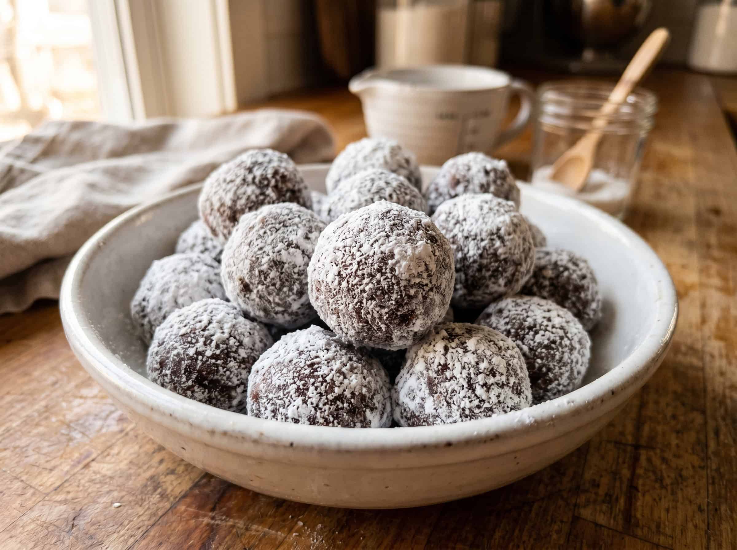Chocolate Rum Balls (Virgin Version)