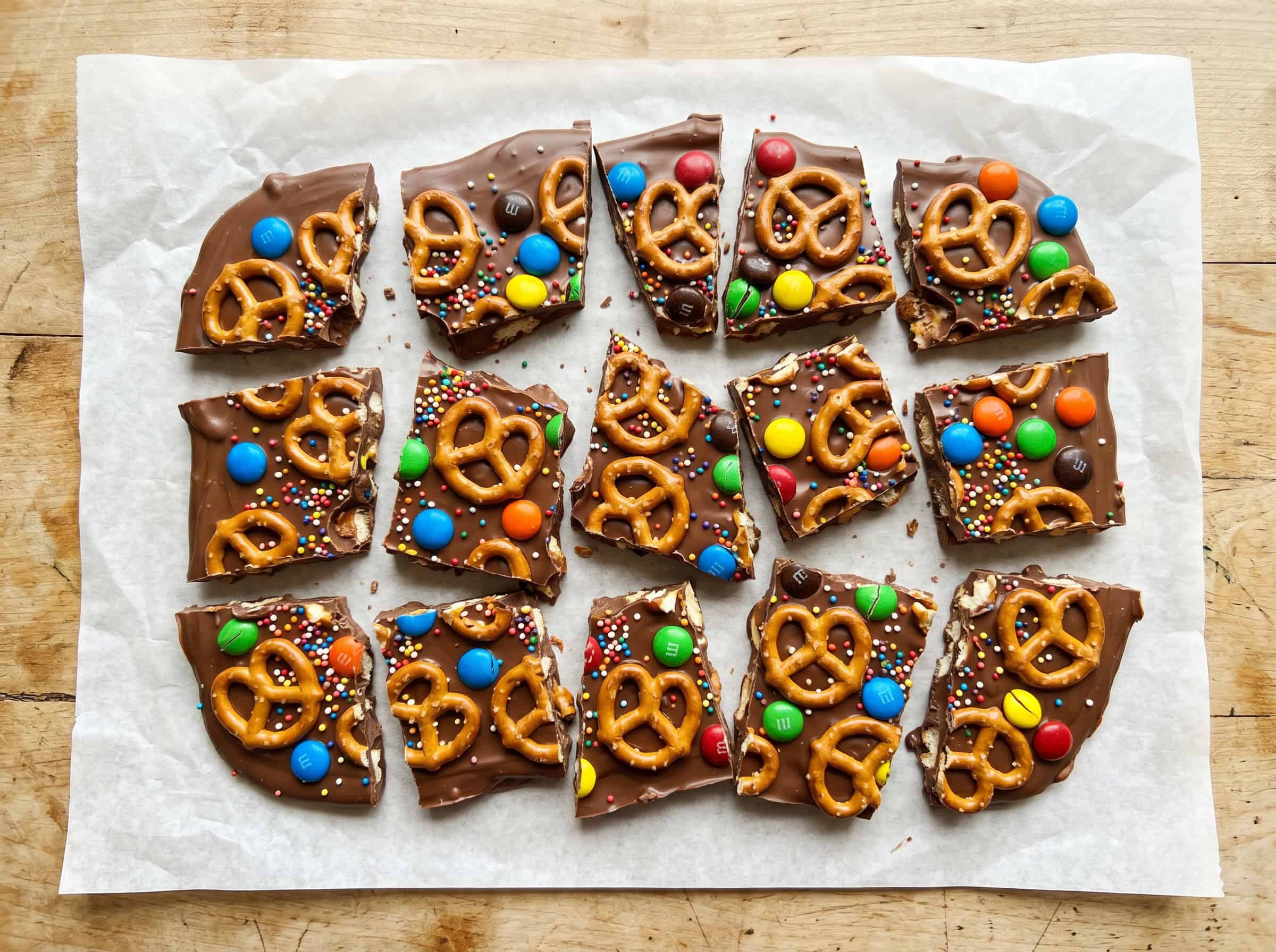Pretzel Chocolate Bark