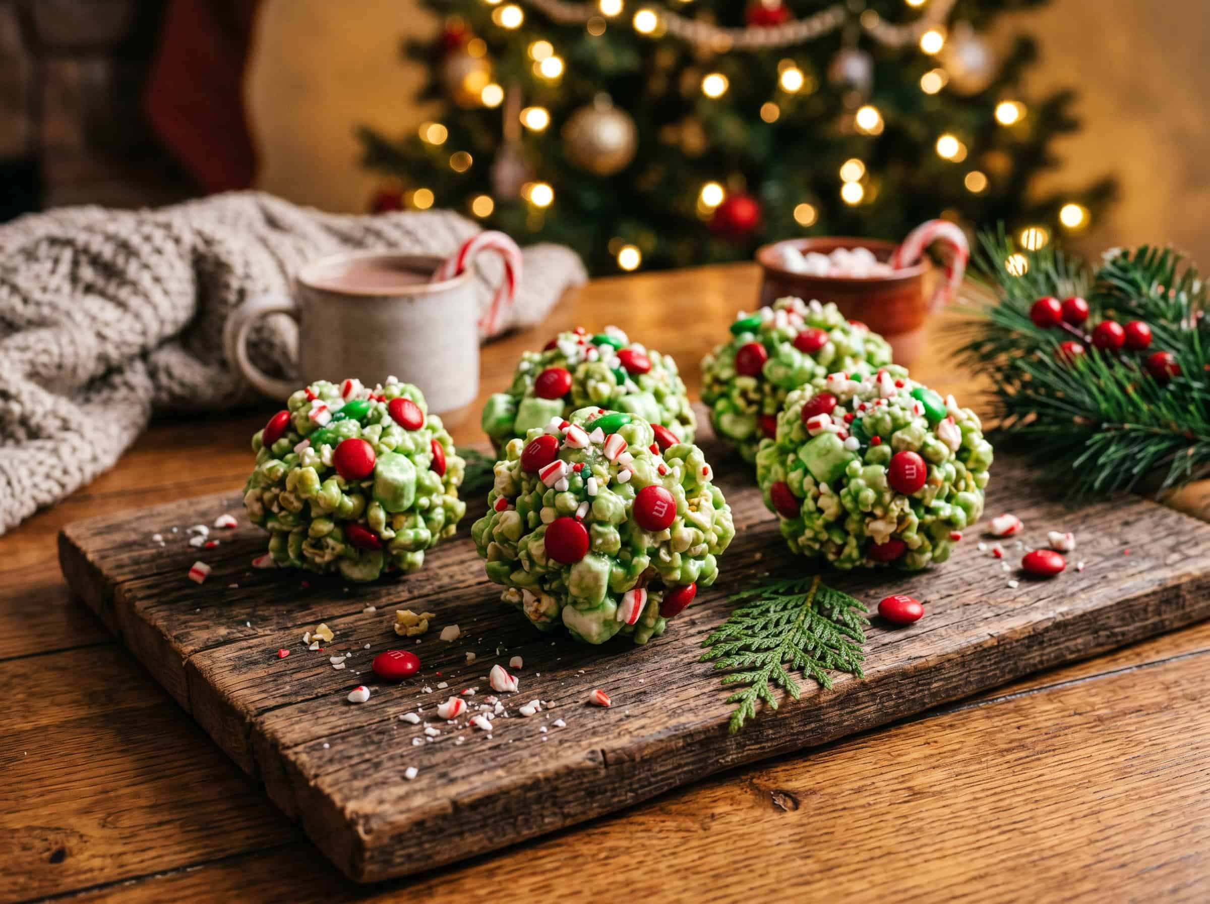 Christmas Popcorn Balls