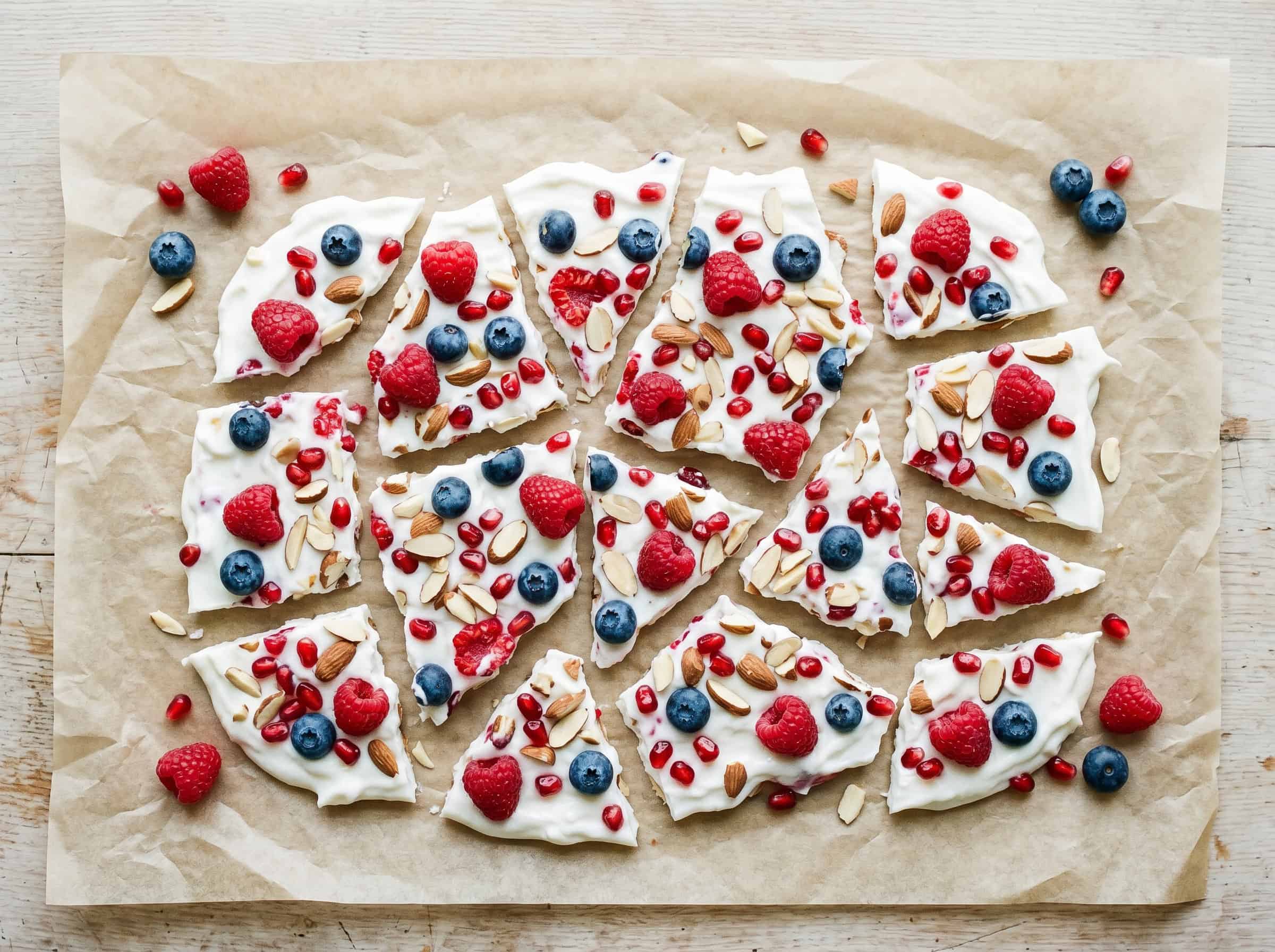 Frozen Yogurt Bark