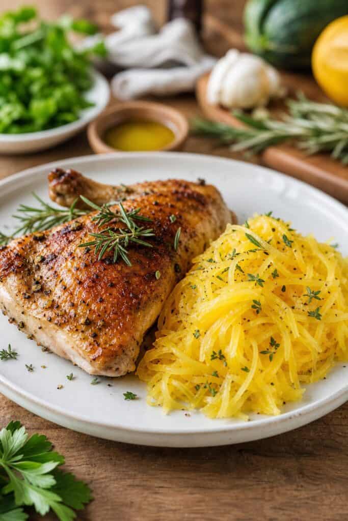 22 Chicken and Spaghetti Squash Recipes You’ll Love to Try Tonight!