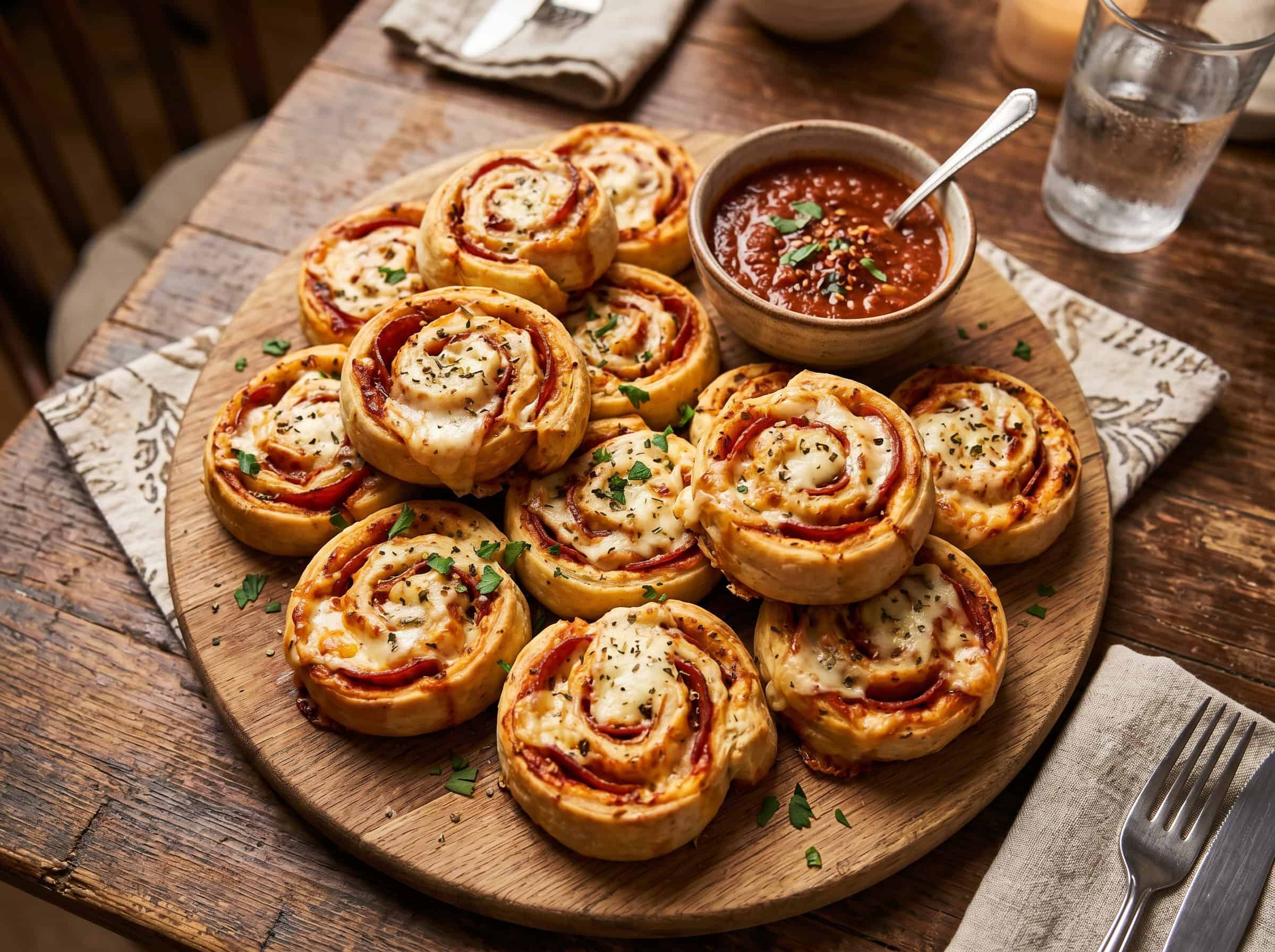 Pizza Pinwheel Rolls