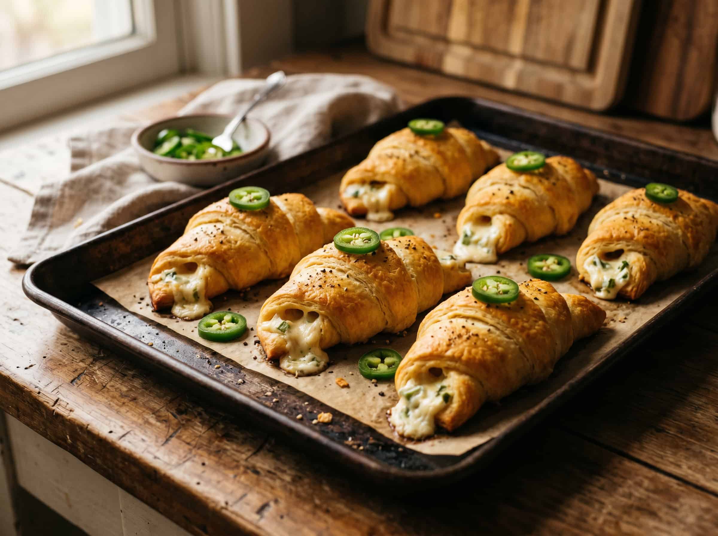 Jalapeño Popper Crescent Wraps