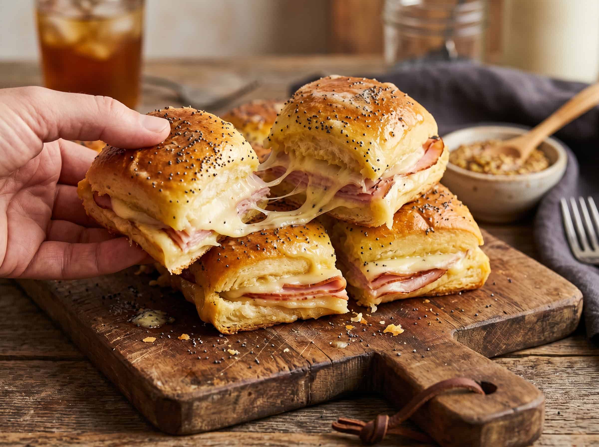 Crescent Roll Slider Sandwiches