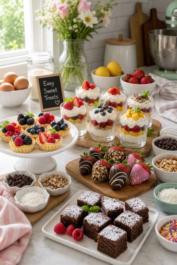 18 Easy Dessert Recipes Ready In Minutes: Quick and Delicious Treats for Any Occasion