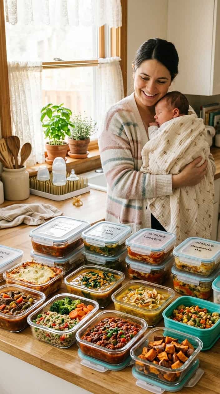 20 Freezer Meals for the First Month After Baby
