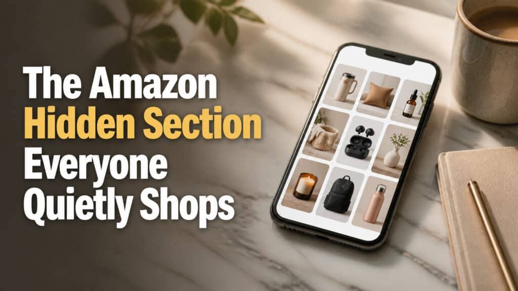 The Amazon Hidden Section Everyone’s Quietly Shopping