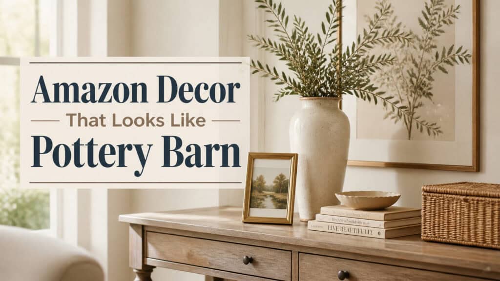 Amazon Decor That Looks Like Pottery Barn (Under $30 Each)