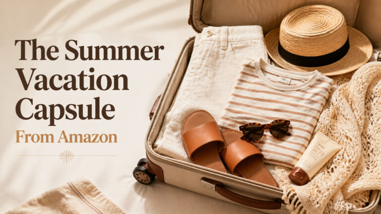 The Summer Vacation Capsule from Amazon (Under $150 Total)