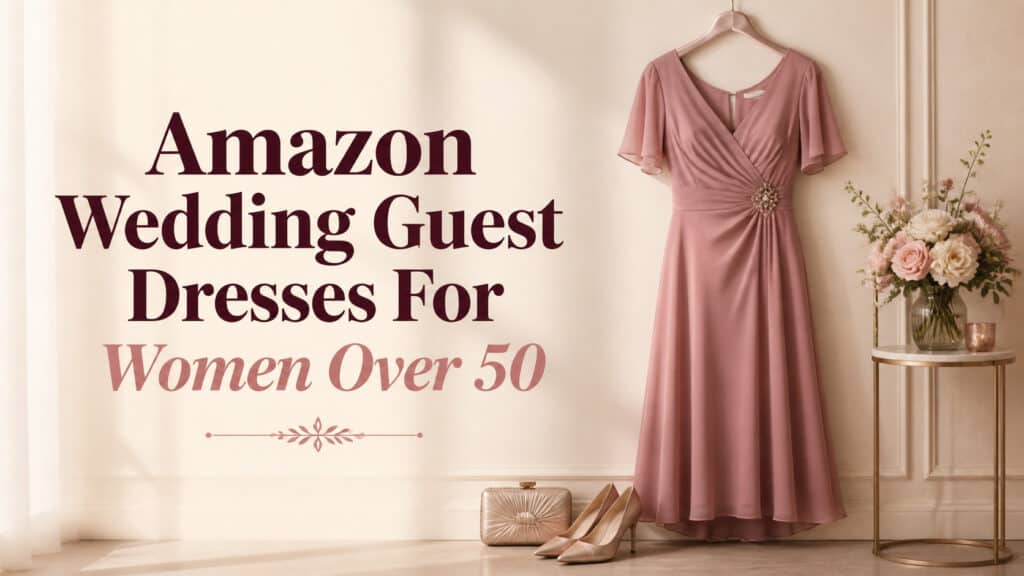 Amazon Wedding Guest Dresses for Women Over 50 Under $60