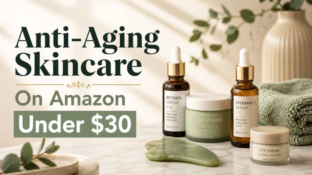 The Best Anti-Aging Skincare on Amazon Under $30 (40+ Skin)