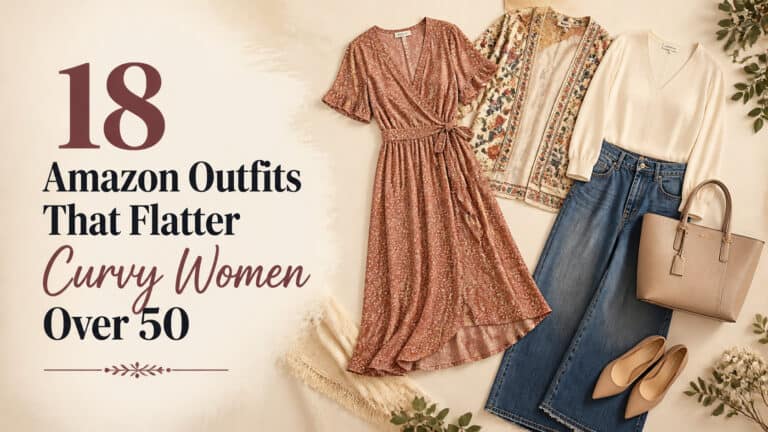 Curvy Women Over 50: 18 Amazon Outfits That Actually Flatter