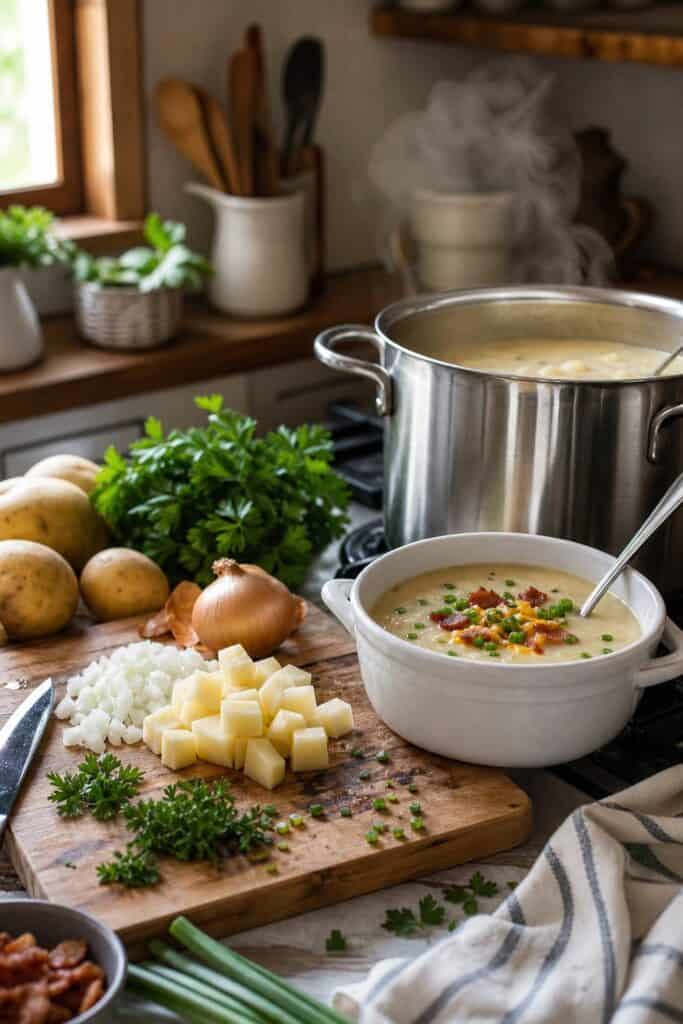 How to Make Potato Soup