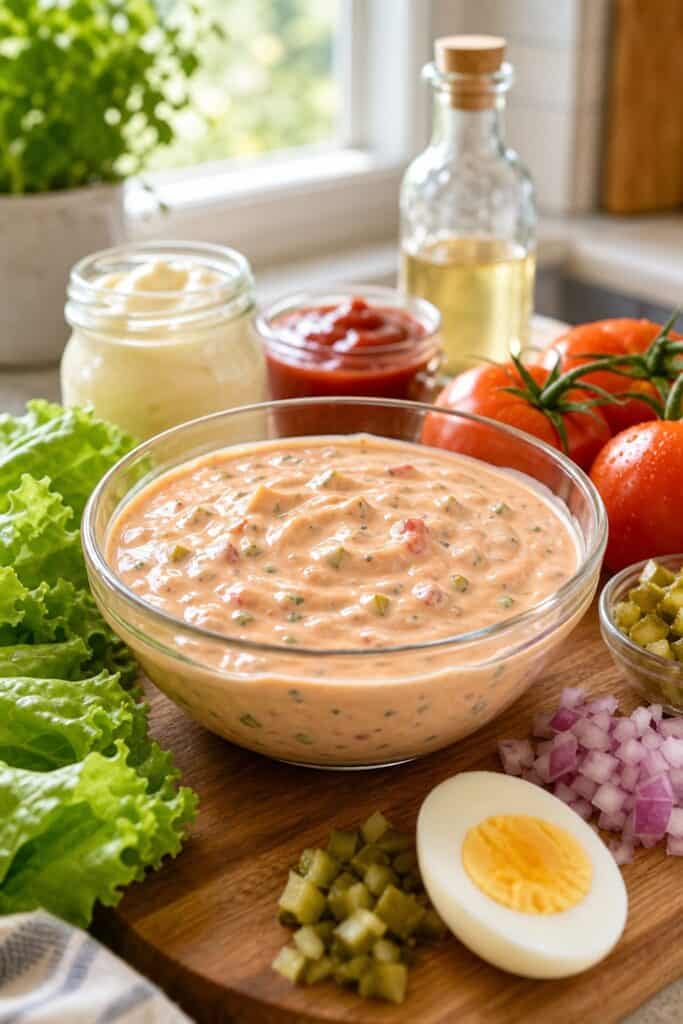 Love & Best Dishes: Homemade Thousand Island Dressing Recipe