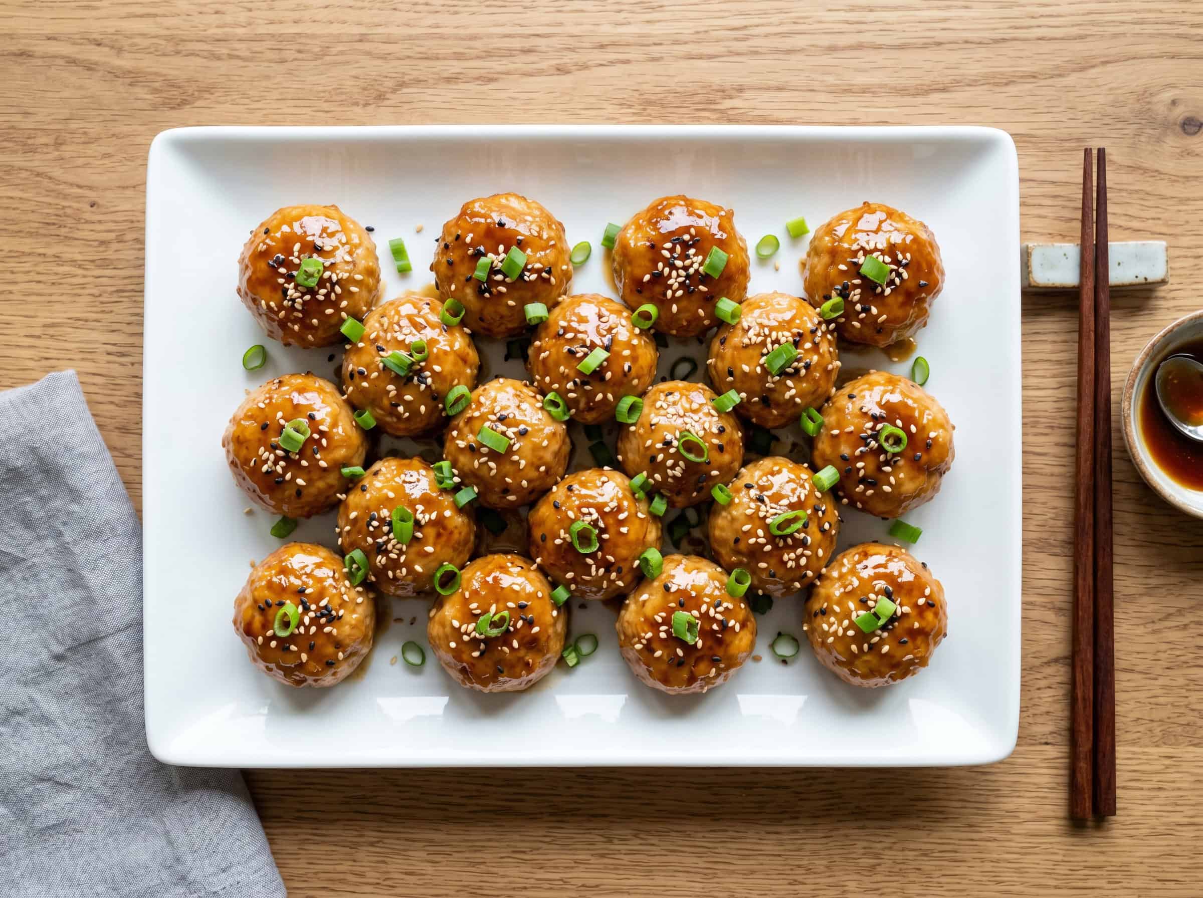 Teriyaki Chicken Meatballs