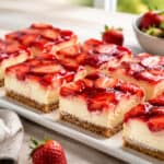 18 Strawberry Cheesecake Bar Recipes to Make