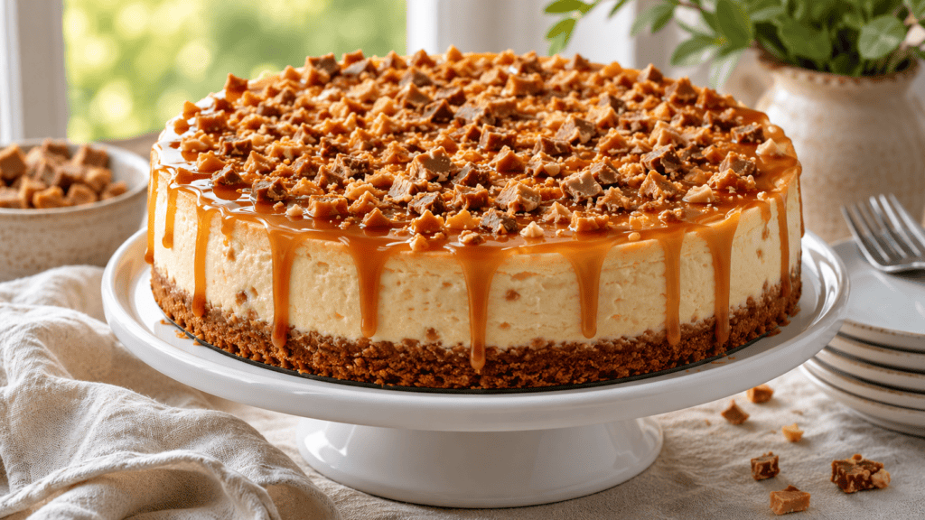 14 Toffee Cheesecake Recipes for Sweet Tooths