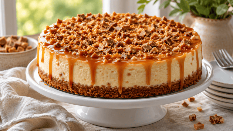 14 Toffee Cheesecake Recipes for Sweet Tooths