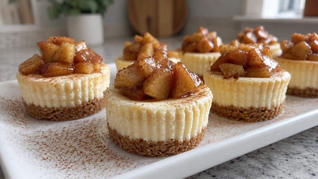15 Mini Apple Cheesecake Recipes for Fall
