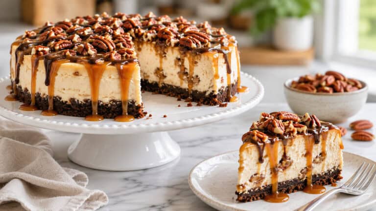17 No-Bake Turtle Cheesecake Recipes
