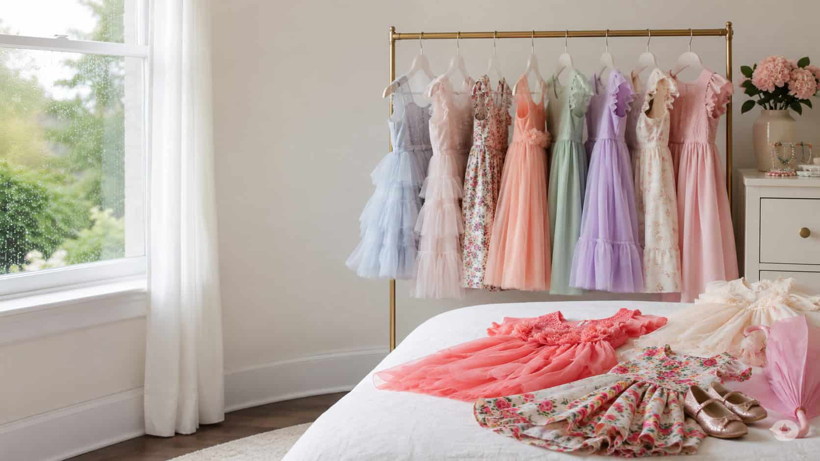 15 Frock Styles for Little Girls That Photograph Well on a Rainy Birthday