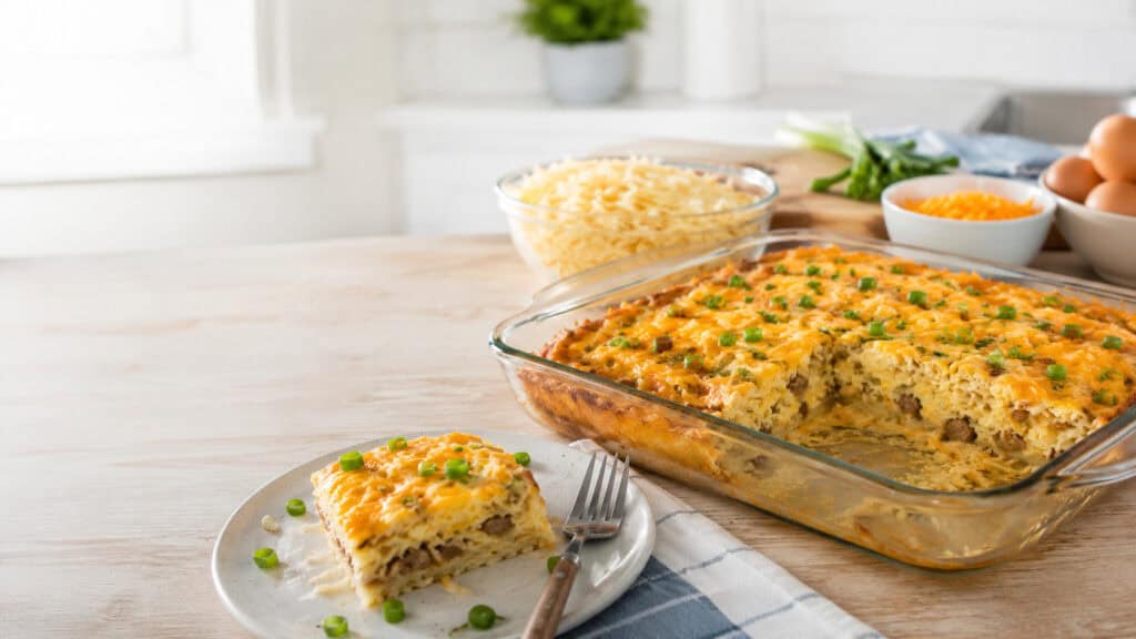 18 Breakfast Casserole with Hashbrowns for Busy School Days