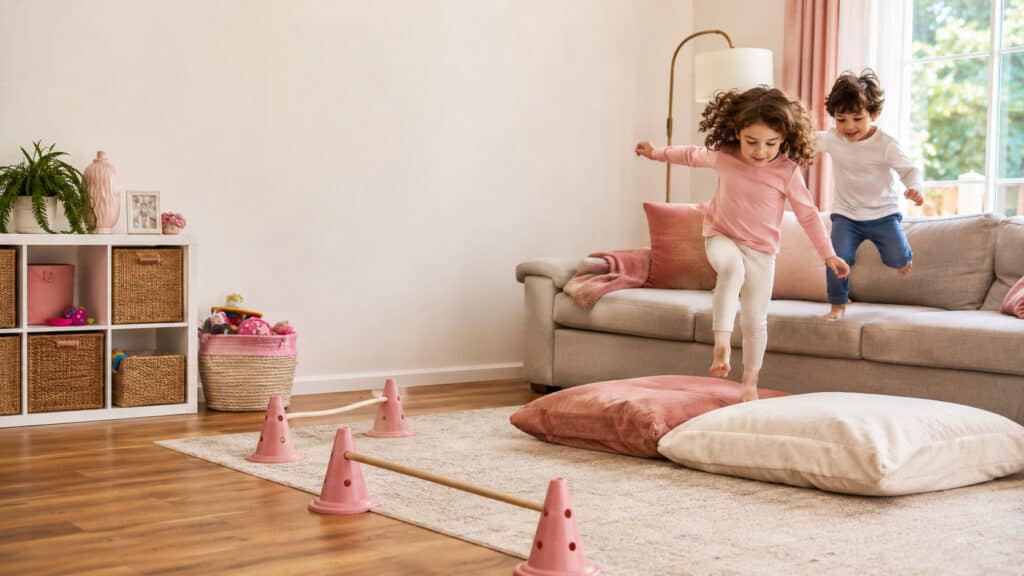 19 Gross Motor Activities That Turn the Living Room Into a Productive Place