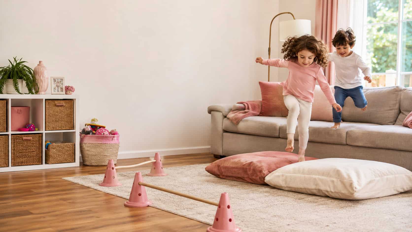 19 Gross Motor Activities That Turn the Living Room Into a Productive Place