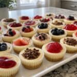 22 Mini Cheesecake Recipes for Parties